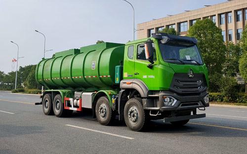 High Capacity Transport Dump Truck With 19.67 Cubic Meters Energy Efficiency For Waste Collection