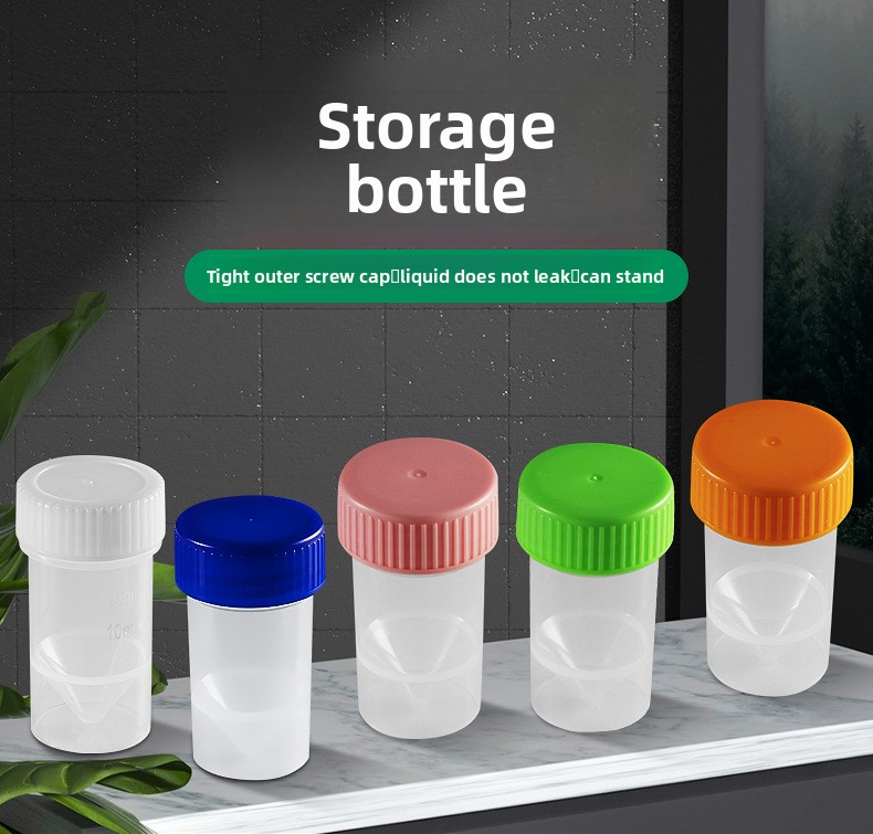 10ml 15ml 50ml Lab Sterile High Speed Self Standing Conical Plastic Centrifuge Tube Cryo Size