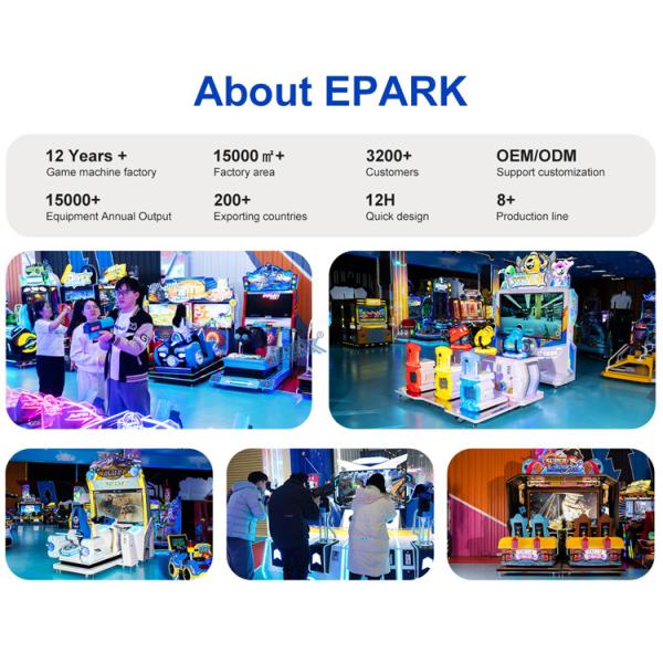 Amusement Park Ball Shooting Arcade Machines Carnival Monster Realms Tv Gun Game