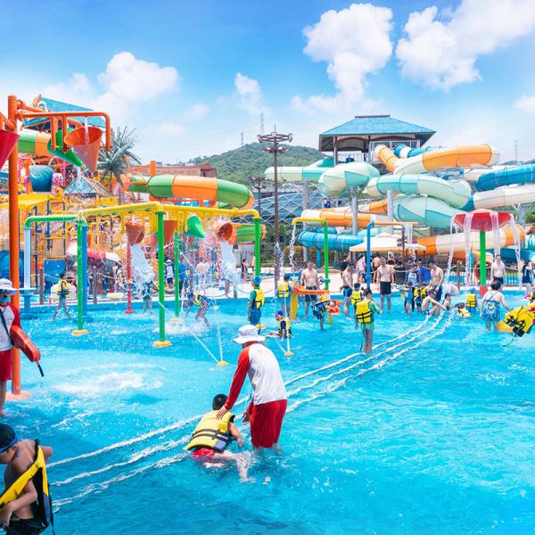 Big Park Water Toboggan Set for Adult Toboggan Aquatique
