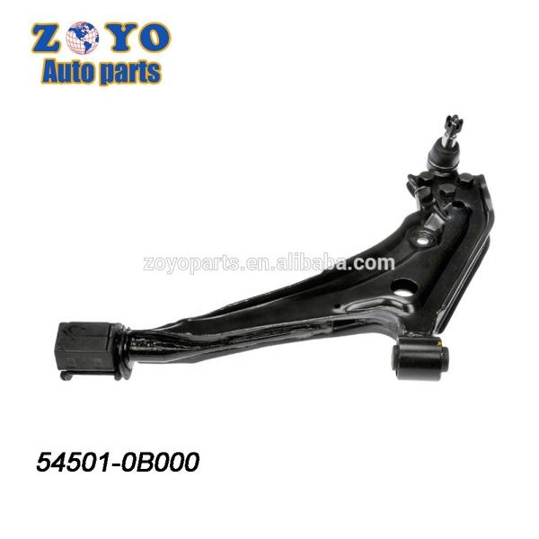 Peças sobressalentes de automóveis braço de comando inferior dianteiro para Nissan Quest 1993-1998 OE NO. 54500-0B000