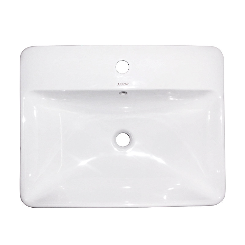 Столешница WC Washbasin таза тщеты Bathroom керамическая прямоугольная с поставкой фабрики тазов отверстия