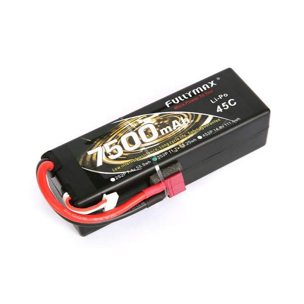 3s2p Lipo Battery 3s 45C 7500mAh 11.1V RC Model Battery Xt60 3s Lipo Rc Car Battery