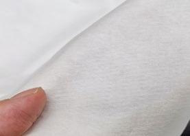 White Melt Blown Cloth Fluffy Structure Light Weight For Thermal Material