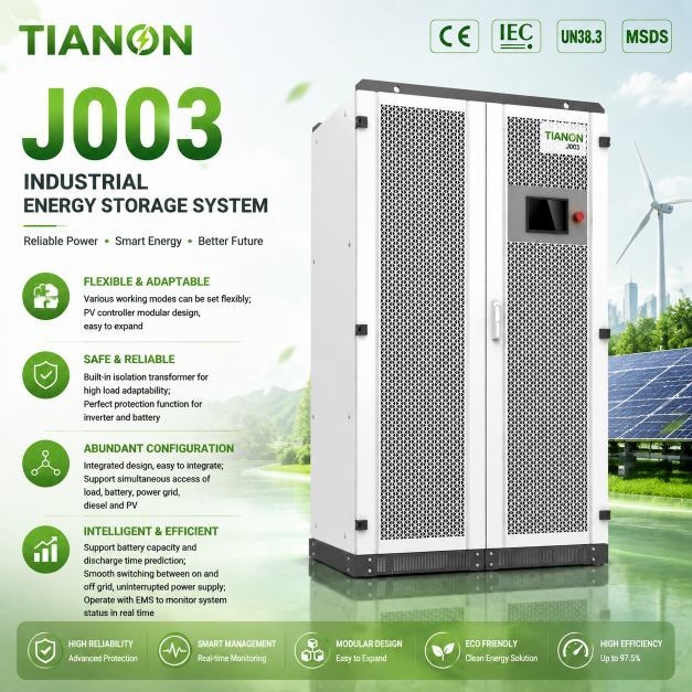 100kW MPS Hybrid Inverter Microgrid Energy Storage System with Isolation Transformer