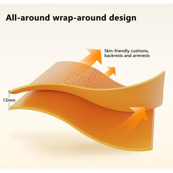 Foldable Bathroom Chair For Elderly 67*56* 78-89cm Medical Shower Chair Wrapped Backrest