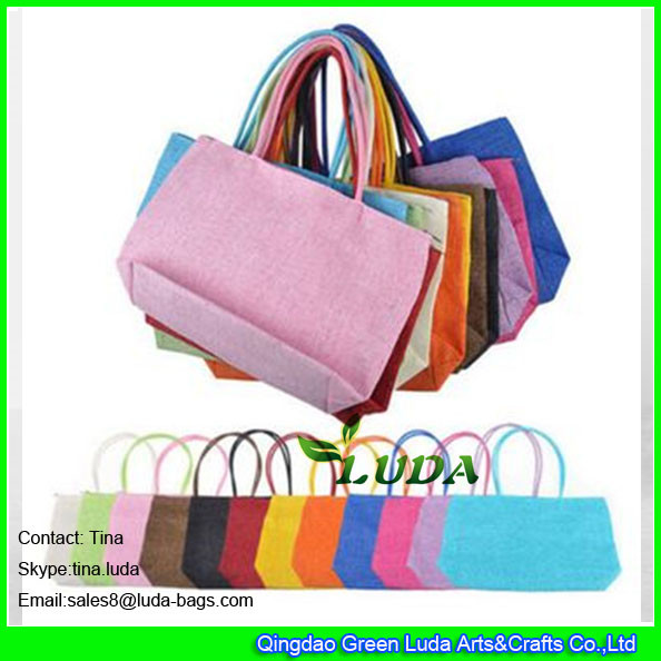 LUDA soft paper straw ladies handbags cheap straw handbags for promotion