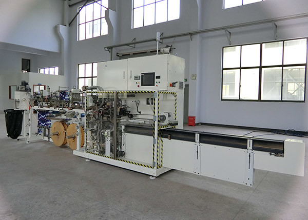Labor Saving Multirow  25KW Sanitary Baby Diaper Packing Machine