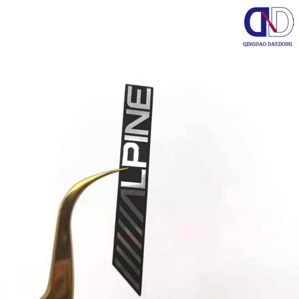 Customized Metal Nickel Electroformed Signs OEM Shape Size Durable