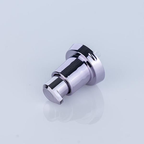 18/410 Violet Purple Foundation Pump Head Cream Pump Green Bottle for Personal Care and Cosmetics