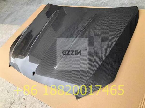 Black Carbon Fiber Hood Hilux Revo 2016 - 2023 Автозапчасти на заказ из углеродного волокна