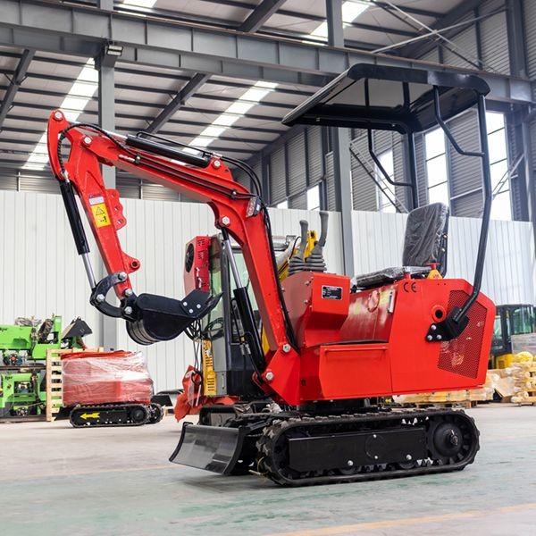 ISO9001 1.8 Ton Mini Excavator Hydraulic Pouring Support OEM ODM