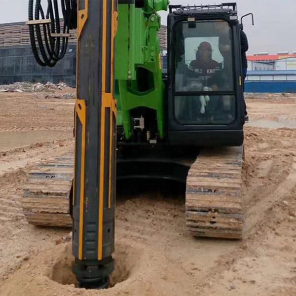 буровая установка кучи водителя кучи винта снаряжения 34.3mpa 60kNm гидравлическая роторная складывая земная