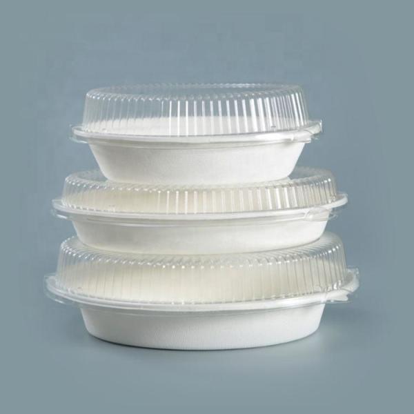 20.000kg Package Gross Weight Biodegradable Disposable Salad Bowl Containers with Lid