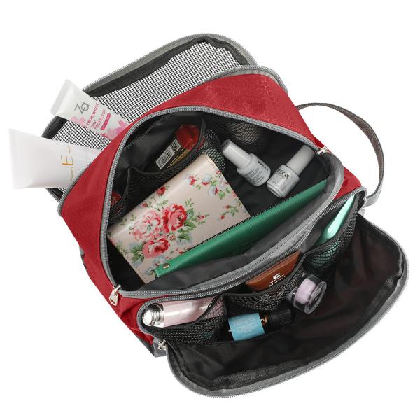 Break Resistant Nylon Waterproof Dopp Kit For Travel