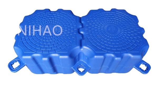 500x500x400mmのプラスチック ポンツーンのジェット機のスキーのためのモジュラー浮遊ドックの立方体