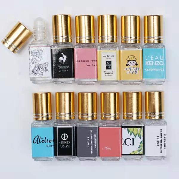 Lipstick Makeup Label Stickers Printable Permanent Vinyl Stickers Glass Bottle Packaging