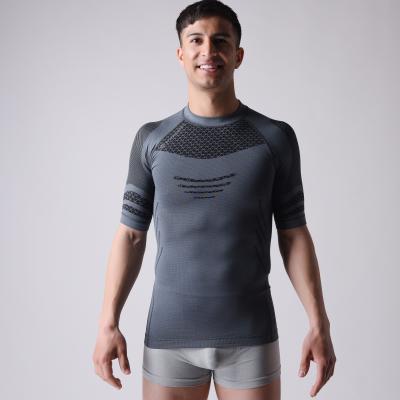 Seamless T-shirt, customized  for party, workout,even office.  XLSS008