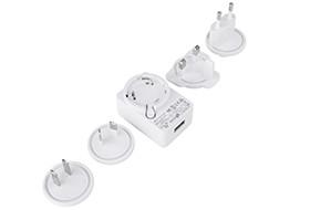 Input Protection 2 Amp Mobile Charger , Easy To Slip 12 Watt USB Charger