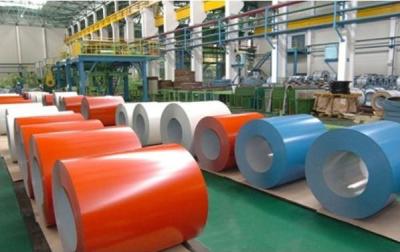 Color Coated Galvanized Steel Coil / PPGI Roofing Sheet For Building Material