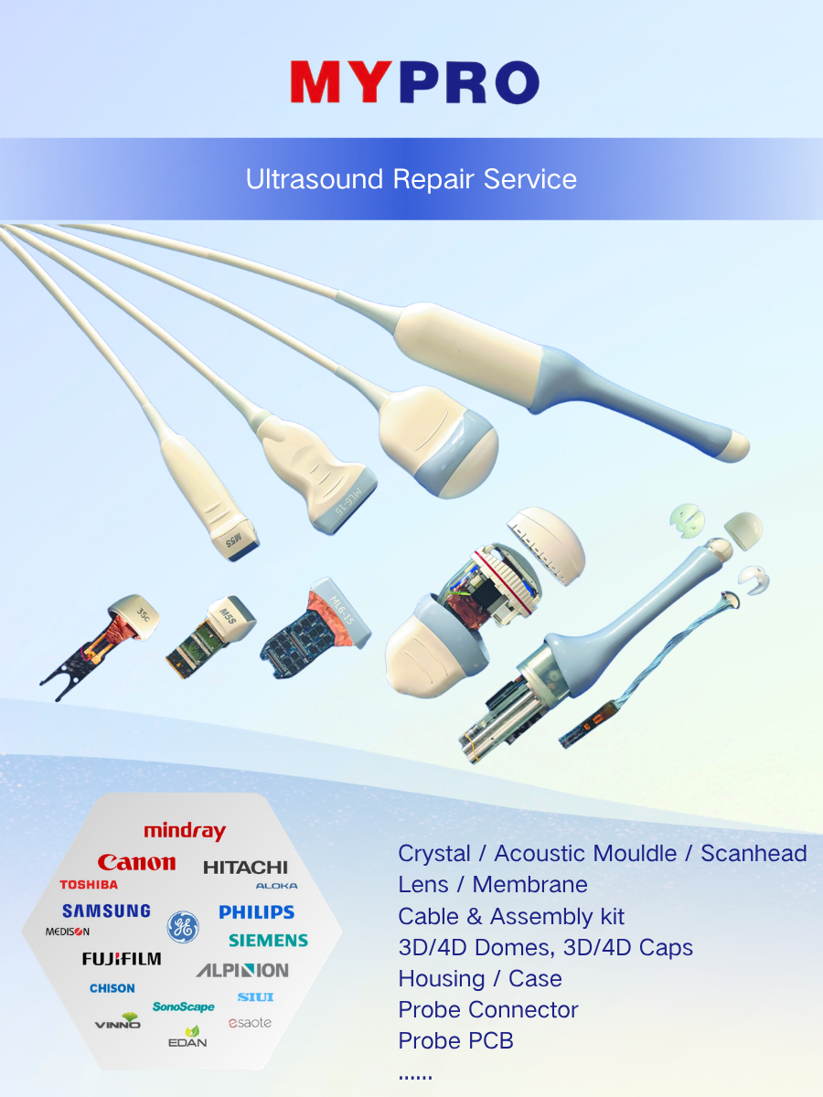 GE RIC5-9 Ultrasound Probe Dome Cap for 3D 4D Imaging with Cross-Contamination Prevention and Latex-Free Polymer