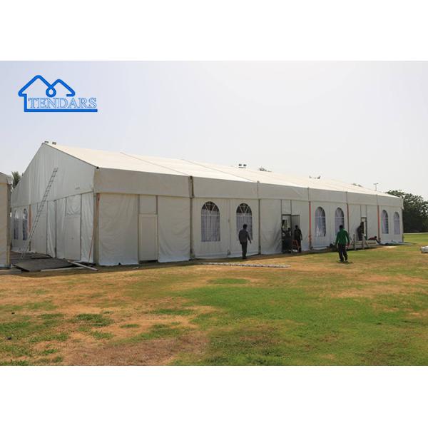8x8m Heavy Duty Marquee Tent Reinforced Alloy Heavy Duty Anchors 850g/m² Heavy Fabric for Trade Exhibitions