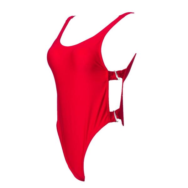 Tiered Layer Tie a Knot Front Top With Low waist Bikini swimsuit high cut