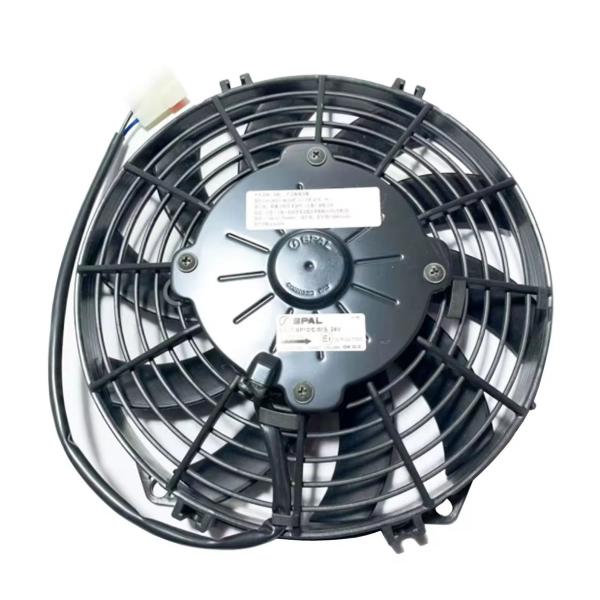 225mm 24v Carrier Unit Parts Hydraulic Oil Condensing Fan Spal 9 Quot Va07-Bp12c-58s