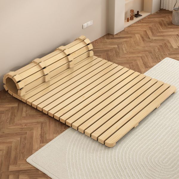 Tatami Solid Wood Bed Frame Breathable Moisture-proof Foldable Large Size Color Customizable Bedding