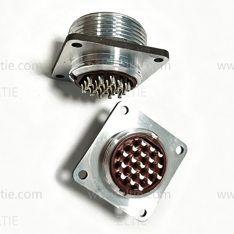 2PM-27 Series 19Pin Female Panel Socket – 2РМДТ27Б19Г5В1В