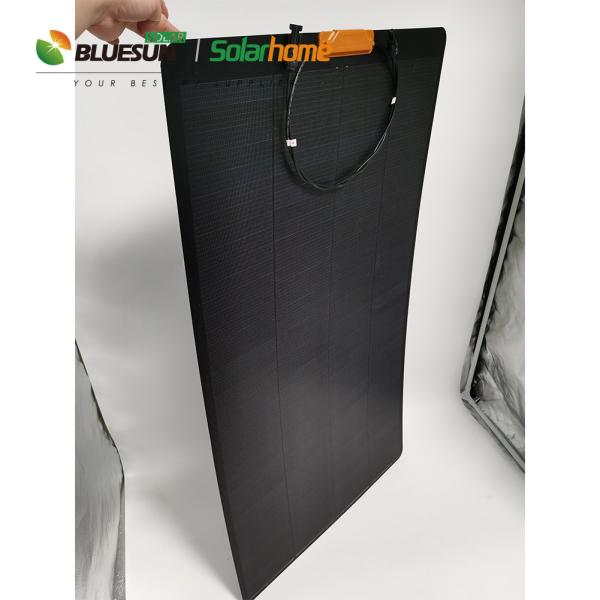 Bluesun 160W 180W 200 Watt Flexible Solar Panel 1000W Kit 110W Semi-module for Yachts Use