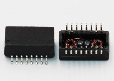 Estrutura Toroidal da bobina da fase dupla do transformador dos ethernet do pulso do gato 5 da montagem de superfície