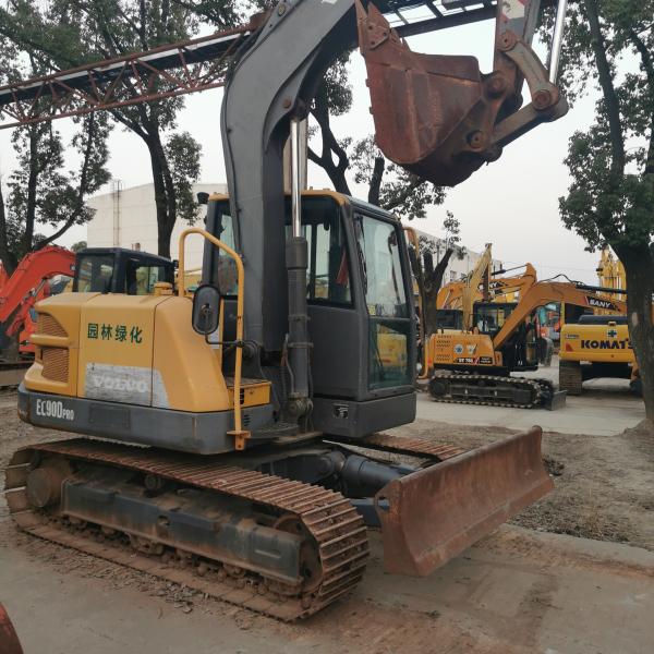 2021 ano Coreia original pequena 9 toneladas Volvo ec90 escavadeira usada com 800 horas de trabalho
