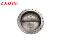 Dual Plate Check Valve Flange Ends Duplex Stainless Steel 2205 Body PN10