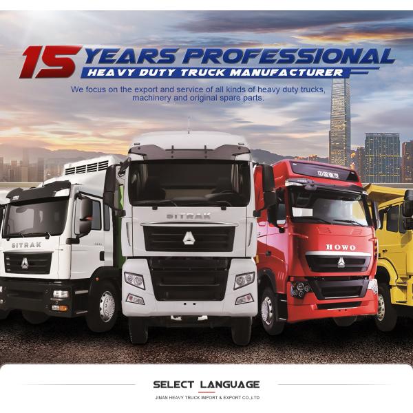 camión del tanque de agua de las ruedas 6x4 336hp de 1500L Sinotruk Howo 10