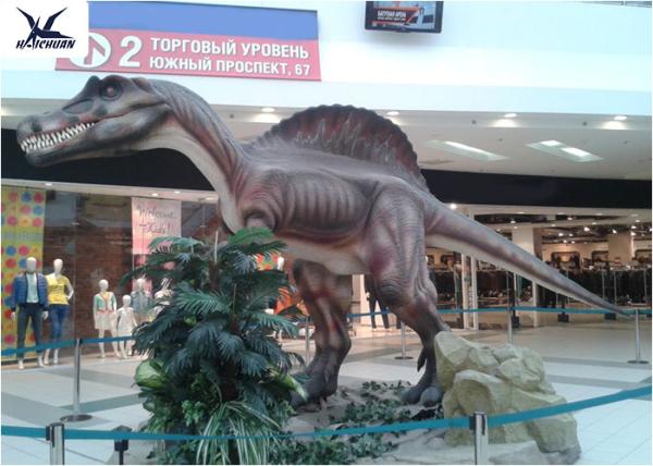 Indoor Realistic Dinosaur Models Walking / Laying Eggs / Fingers Moving