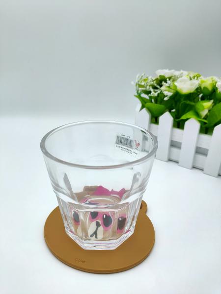 Fashion Design Soft Silicone Toys Drink Coasters Bear Shape Molding