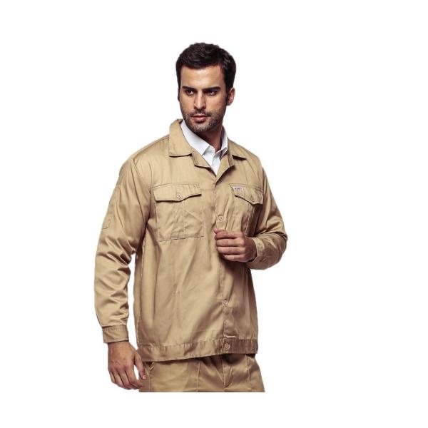 Comfortable Mens Workwear Jackets Simple Style Industrial Safety Workwear 