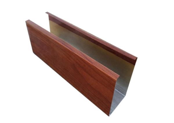 Wood Transfer Construction Aluminum Profile Powder Spray For Windows