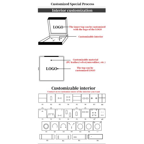 Stylish Soft Lining PU Leather Watch Storage Box With Inner Jewelry Pocket