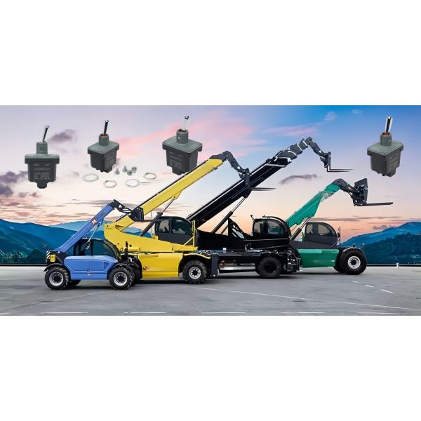 DPDT Double Pole Industrial Metal Toggle Switch With Screw Terminal For Heavy Equipment