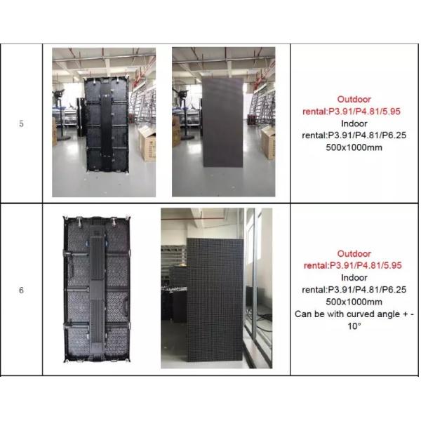 Stage Events Outdoor Full Color Led Display P4.81- P8 Die Casting Aluminum Cabinet
