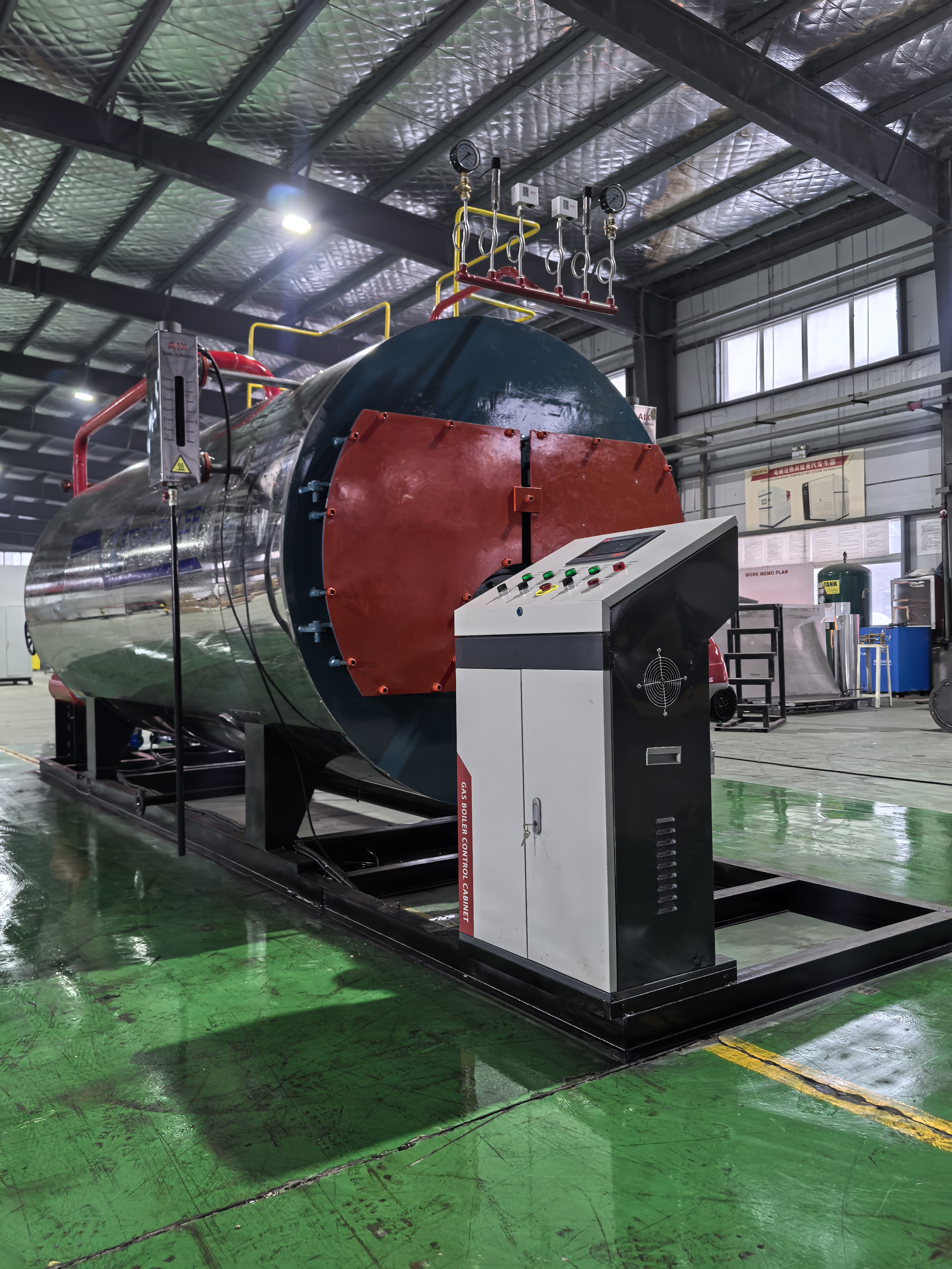 Fire Tube High Power Oil Gas Fired Hot Water Boiler Building Heating Solution