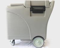 Cable de transporte de hielo de plástico aislado Cubo de almacenamiento de caja de hielo Caddy Carretera 125L UV resistente