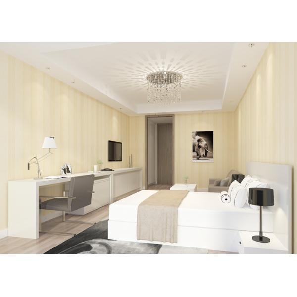 Non-сплетенный роскошной Striped спальней цвет выбитый обоями серый 0.53*10M