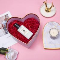Caixa dada forma do chocolate do amor do cartão coração biodegradável para o dia de Valentim do Natal