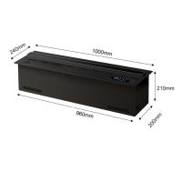 800mm LED Chama Cores 3D Fogo Vapor Chama de vapor Chama de vapor de água
