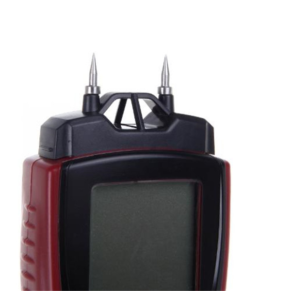 Handheld Digital Moisture Meter Humidity Tester for Wood Concrete Model H10198 LCD Display Mini