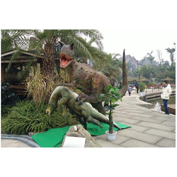 Playgrounds Realistic Animatronic Dinosaur Lively And Interesting Interactive Steel Frame