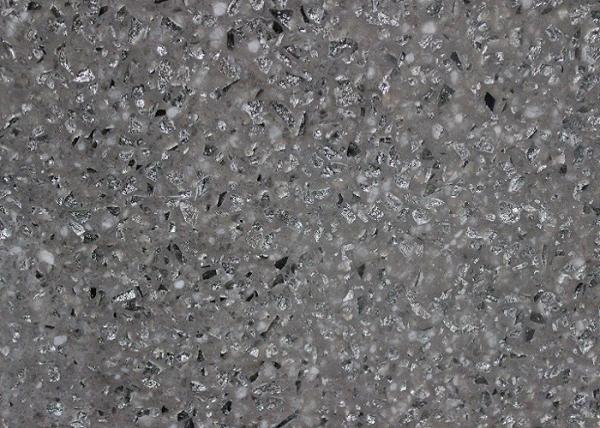 Crystal Shining Sparkle Quartz Worktops , Marble Kitchen Countertops Polished Finished